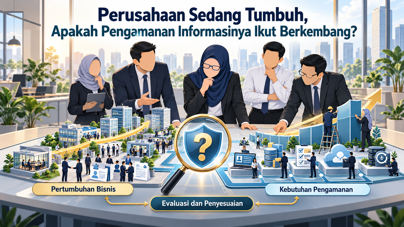 Perusahaan Sedang Tumbuh, Apakah Pengamanan Informasinya Ikut Berkembang?