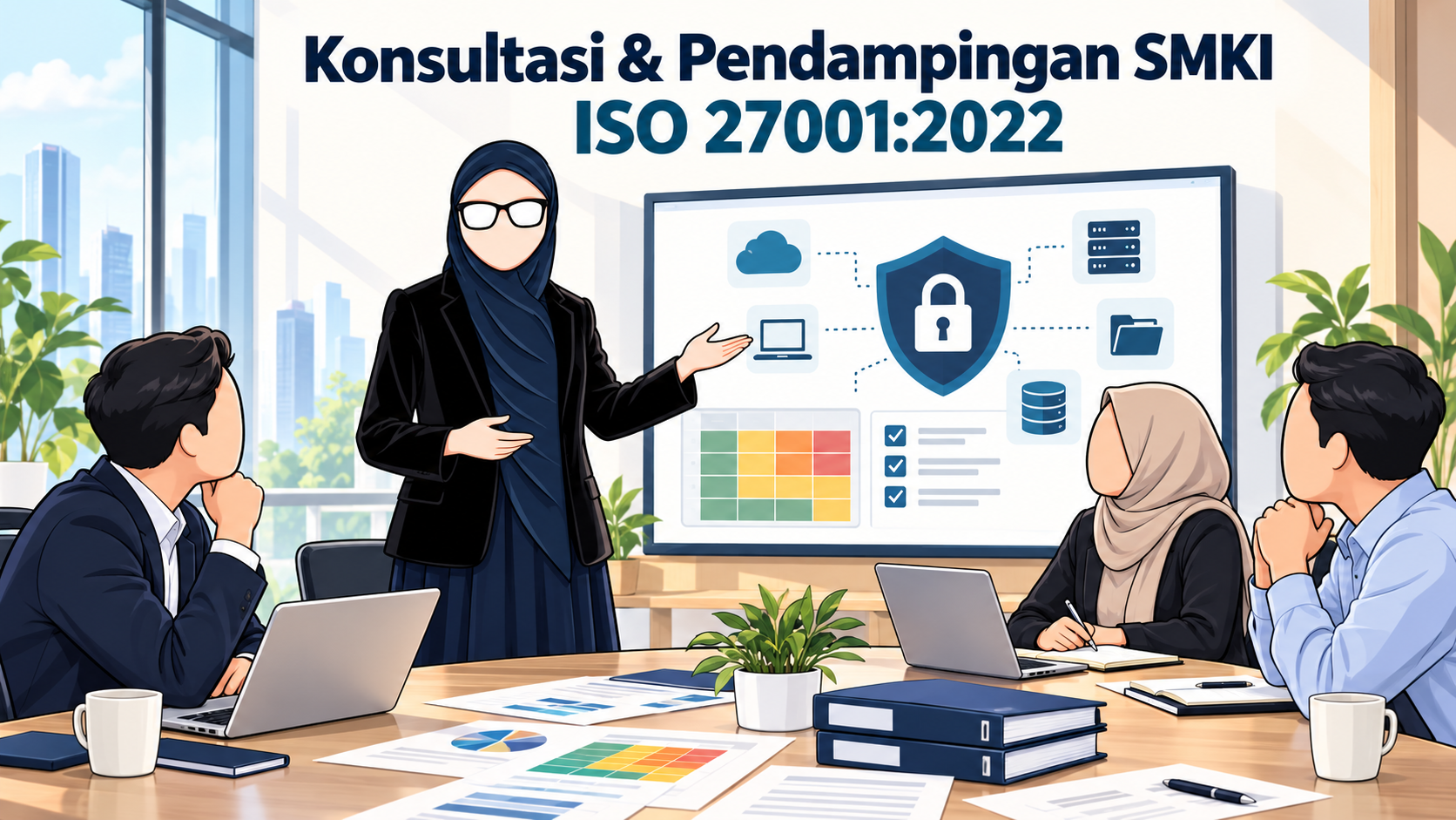 Jasa Konsultan Implementasi SMKI sesuai ISO/IEC 27001:2022