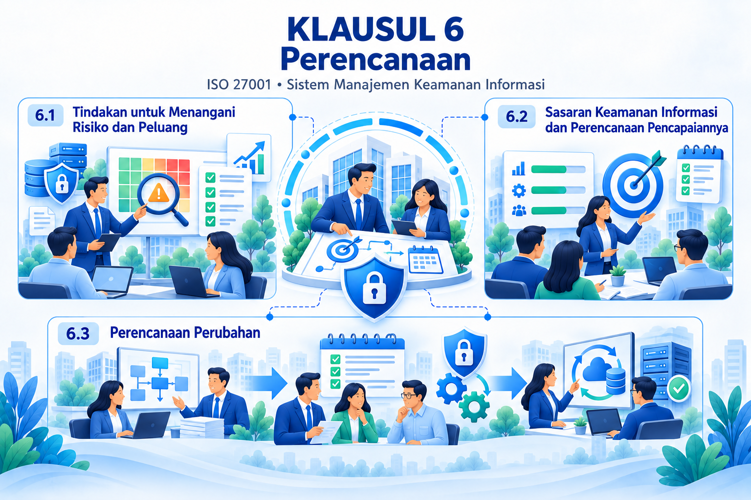 SMKI sesuai ISO 27001:2022 Klausul 6 tentang Perencanaan